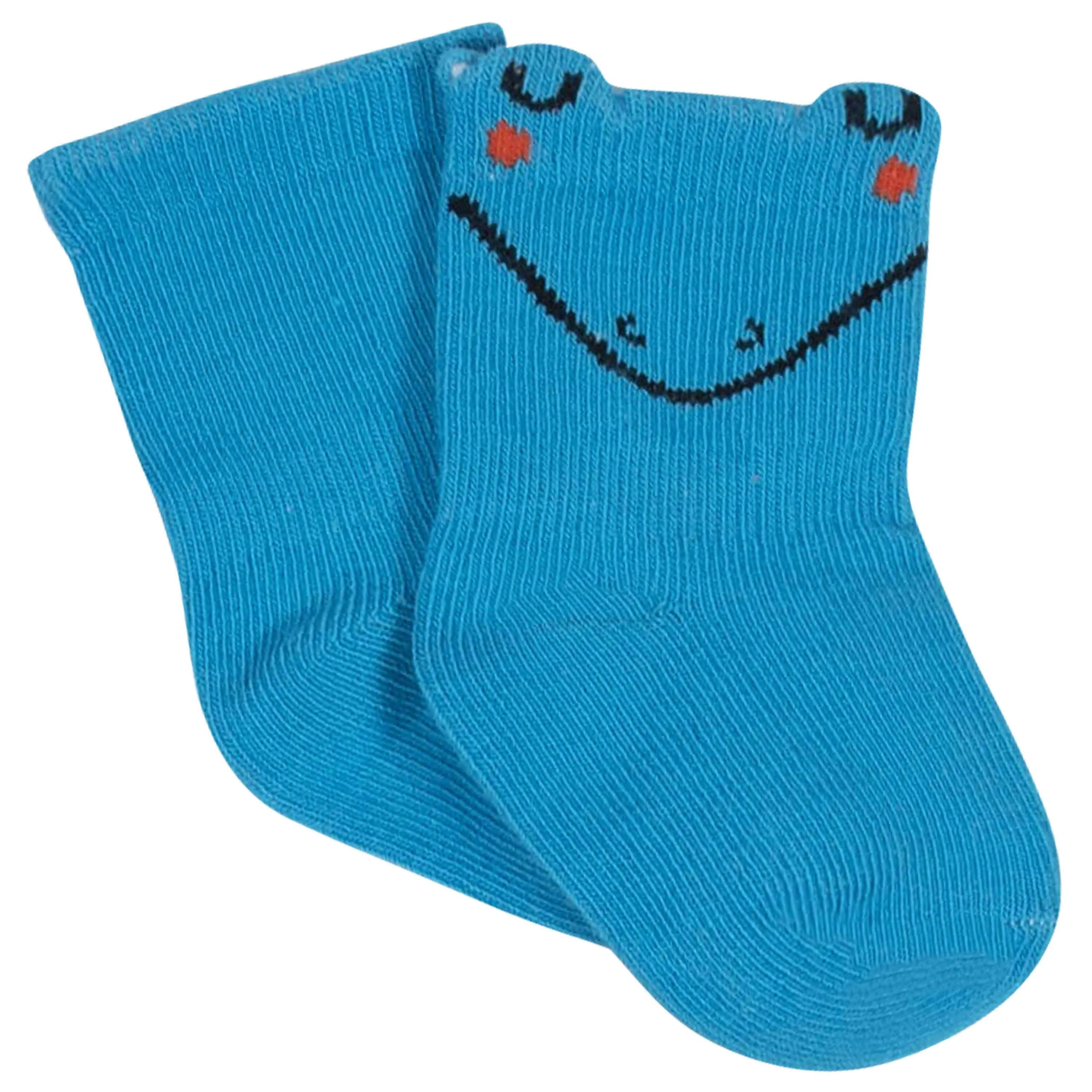 8-Pack Baby Boys' Wild Animals Wiggle-Proof Jersey Crew Socks
