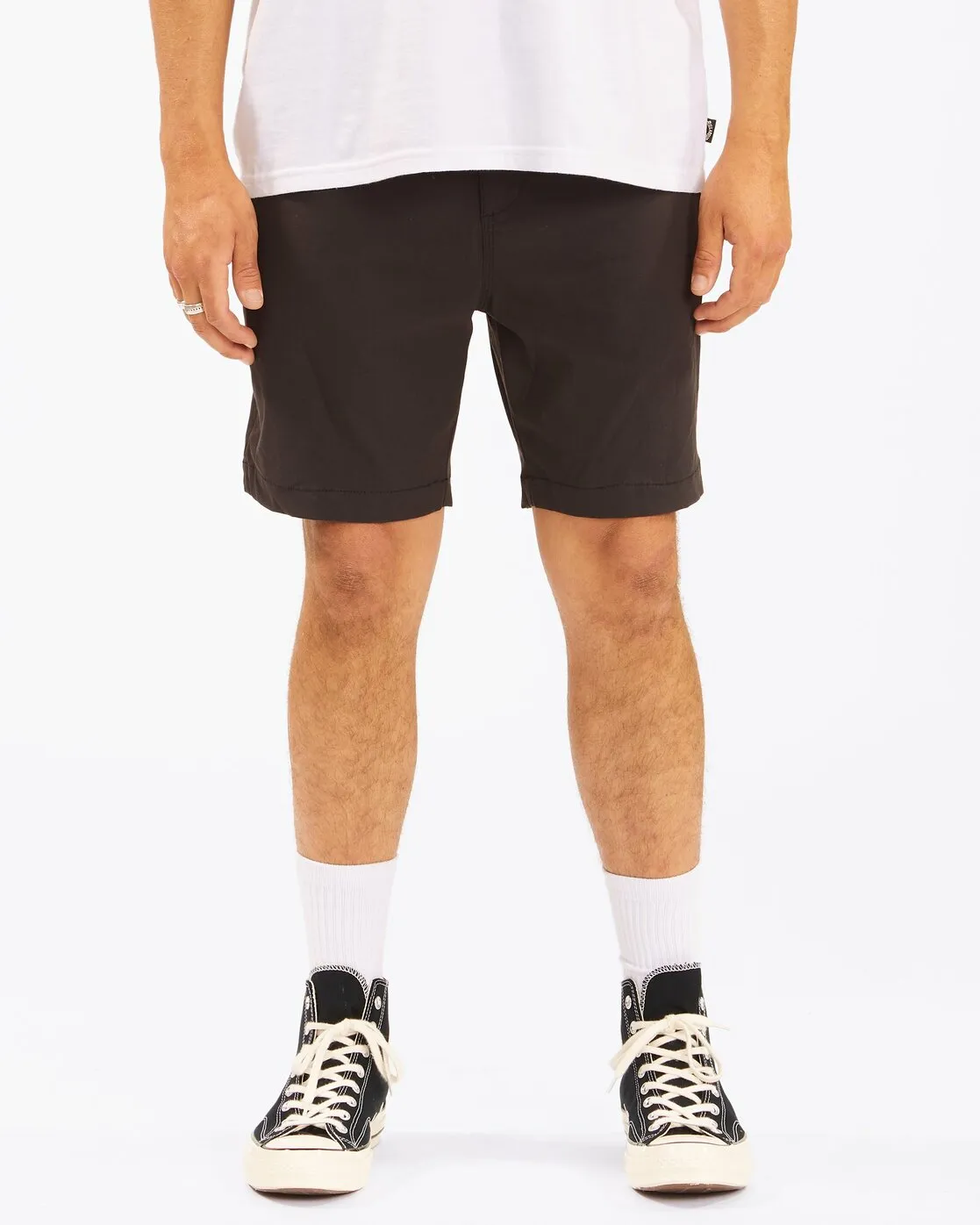 A/Div Surftrek Plus Organic Elastic Waist Shorts 19 - Black