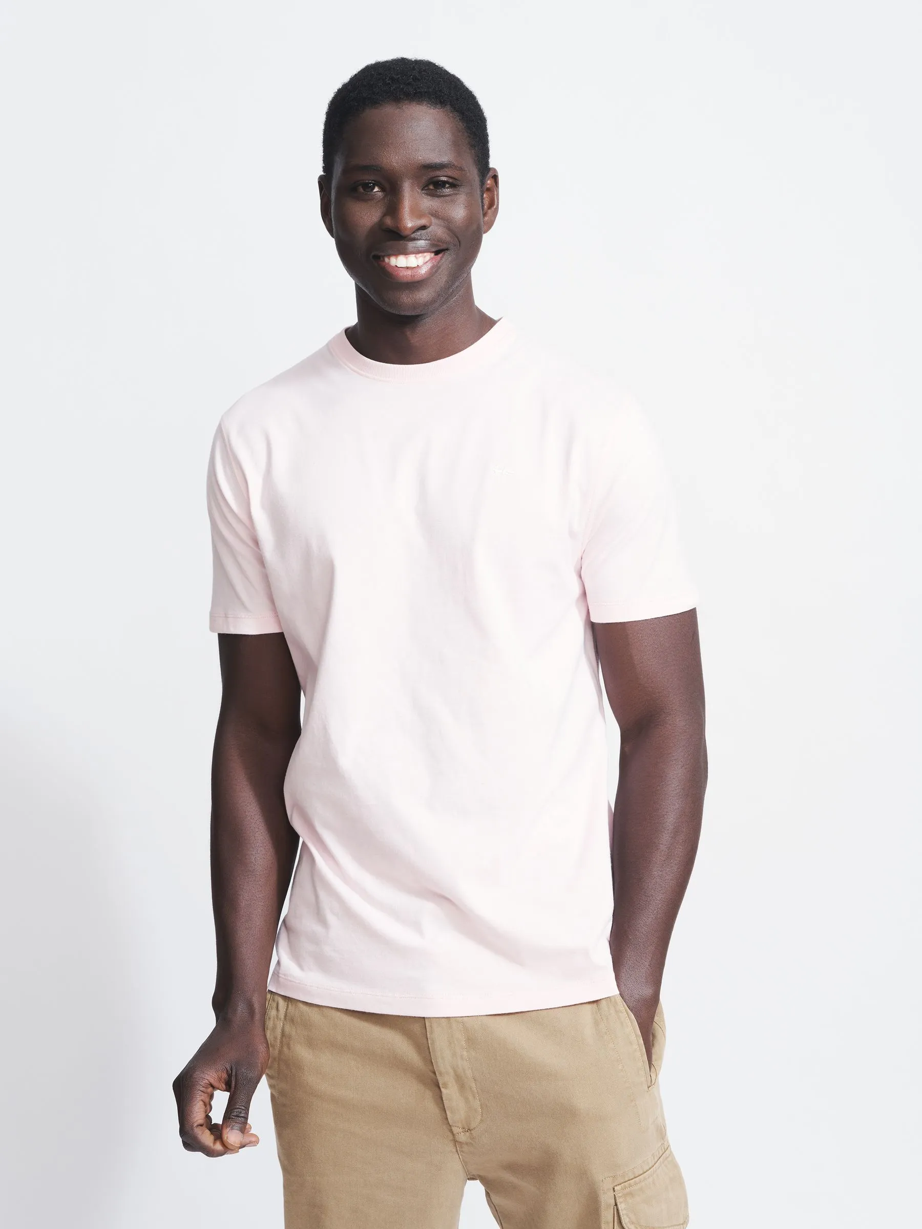 Aubin Cotton Crew Neck T-Shirt