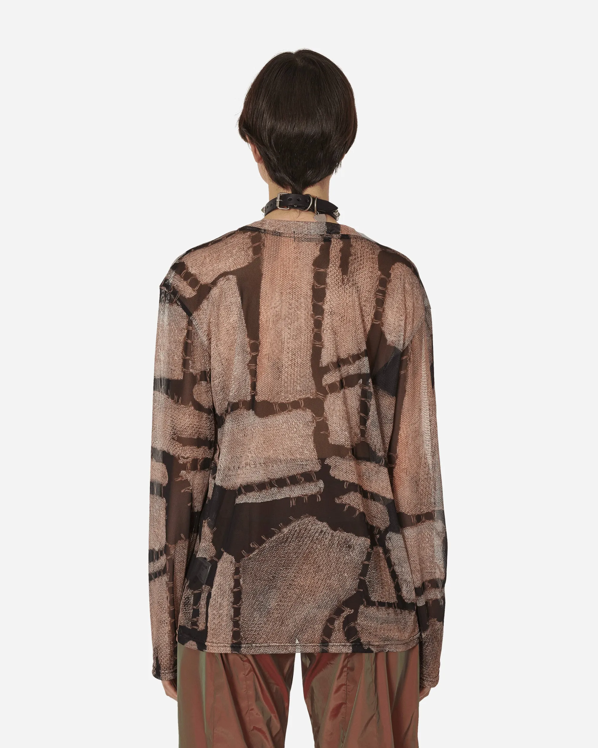 Ben Mesh Longsleeve T-Shirt Rust