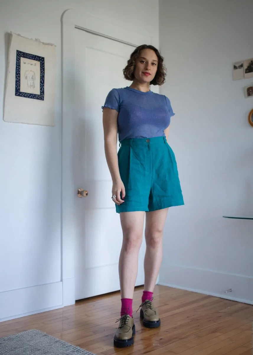 Birds of North America Dabchick Shorts - Teal (Online Exclusive)