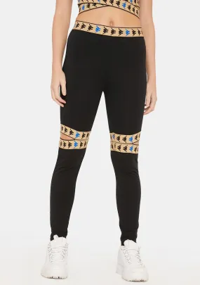 Blue Orange 222 Banda Ikongo Leggings-