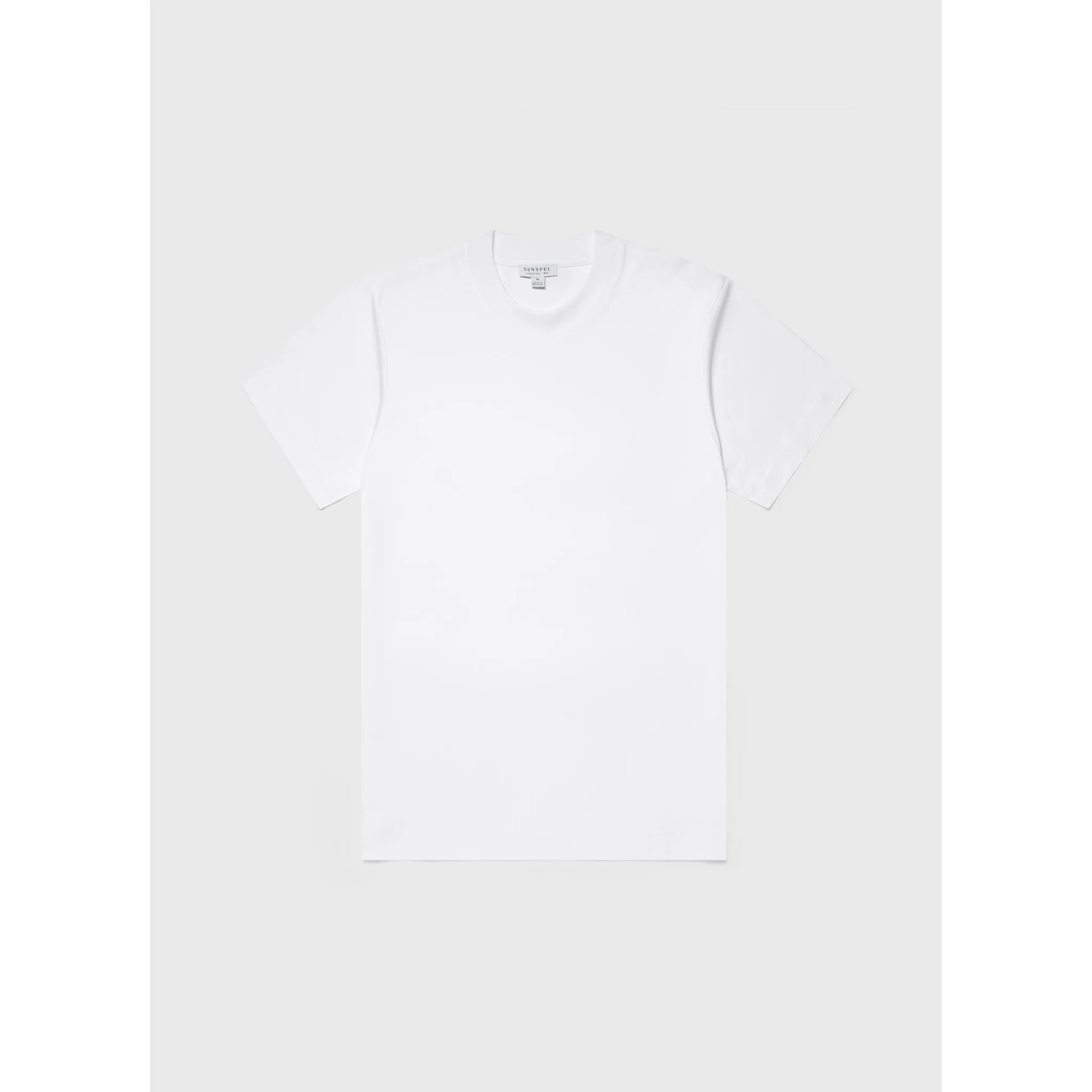 Brushed Cotton T-shirt | Men | White