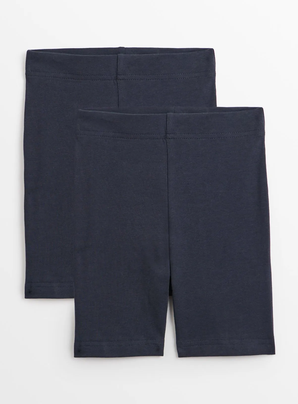 Buy Navy Cycling Shorts 2 Pack 14 years | PE kits | Tu