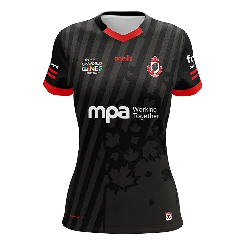 Canadian GAA International Camogie GAA World Games Women's Fit Jersey (MPA)