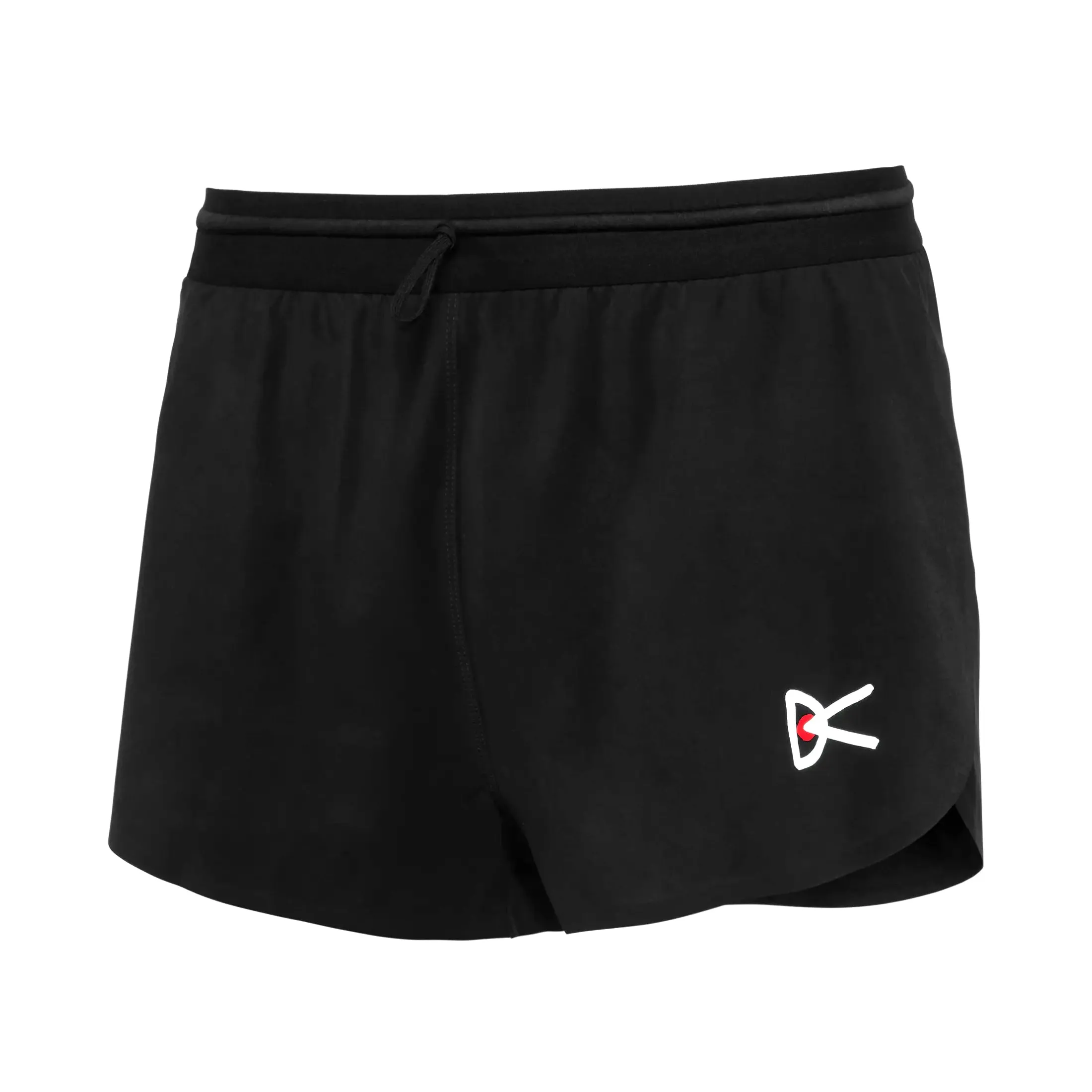 District Vision Men's 2 Inch Ultralight Race Shorts Black