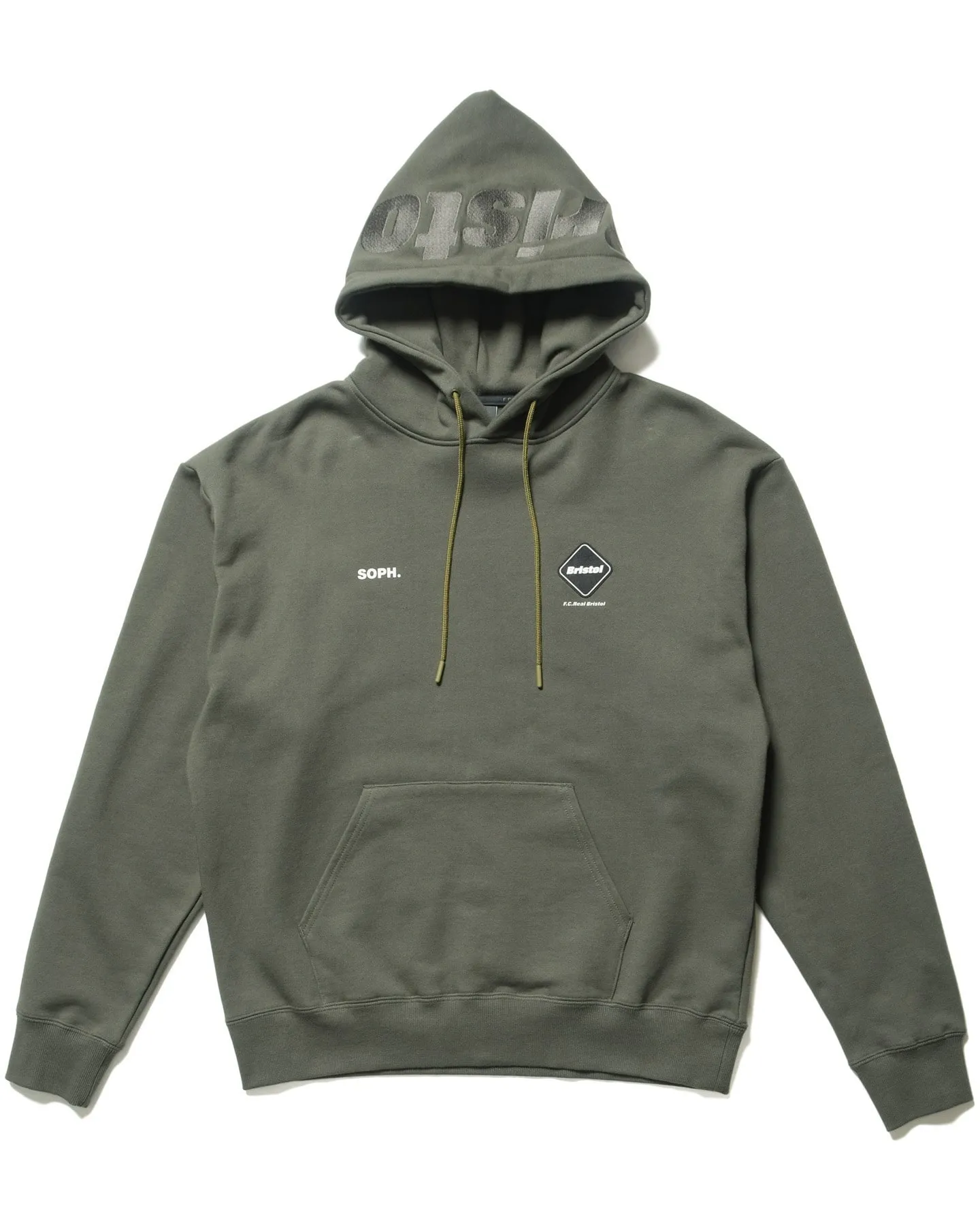 F.C.Real Bristol  |Unisex Street Style Long Sleeves Plain Cotton Logo Hoodies