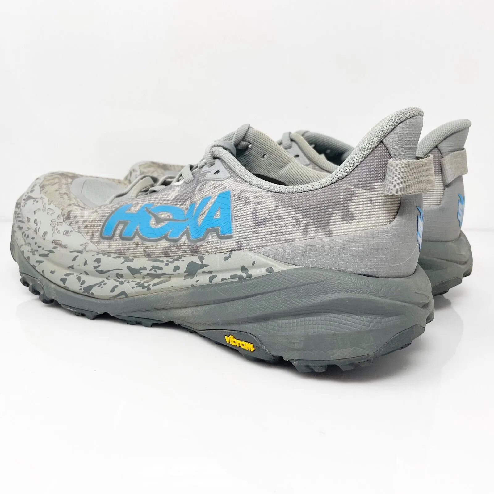 Hoka One One Mens Speedgoat 6 1147791 GCG Gray Running Shoes Sneakers Sz 10.5 D