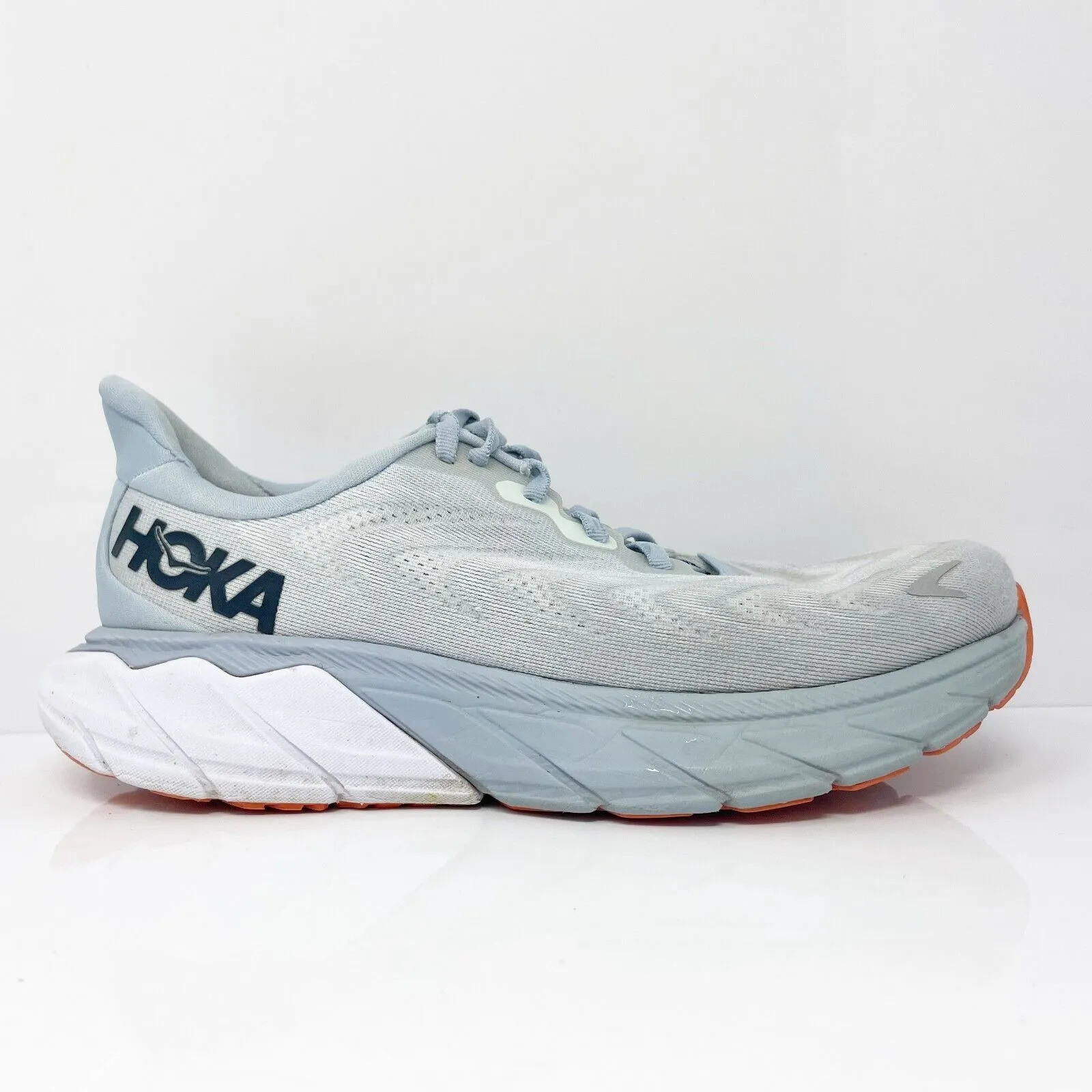 Hoka One One Womens Arahi 6 1123195 PABF Gray Running Shoes Sneakers Size 7.5 B