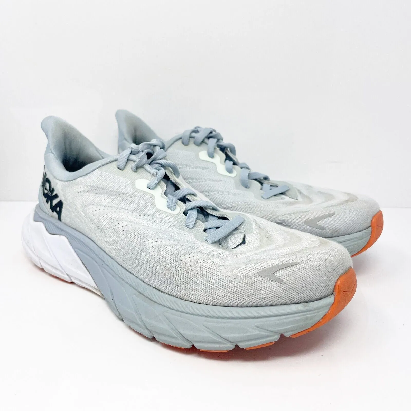 Hoka One One Womens Arahi 6 1123195 PABF Gray Running Shoes Sneakers Size 7.5 B