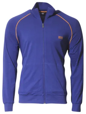 Hugo Boss Men's Mix-And-Match Jacket Zip-Up Training Jersey Black/Grey Sz: L