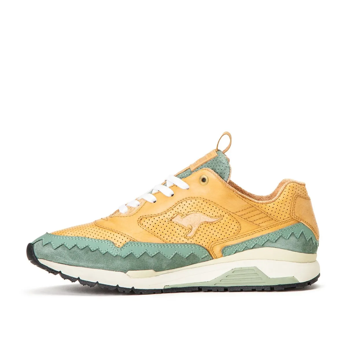 Kangaroos x Footshop Flip 2.0 Ultimate 3 (Beige / Turquoise)