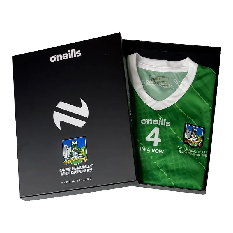 Limerick GAA Player Fit All Ireland Hurling Champions Jersey 2023 Gift Box