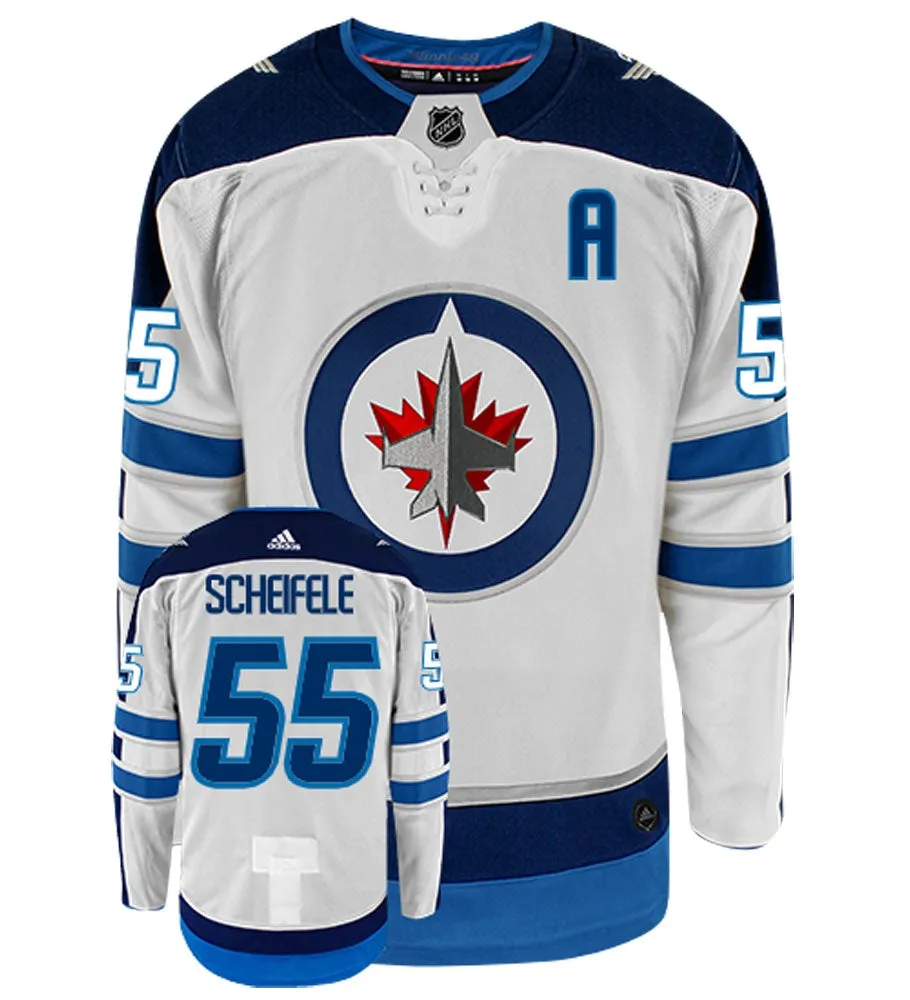 Mark Scheifele Winnipeg Jets Adidas Authentic Away NHL Hockey Jersey     