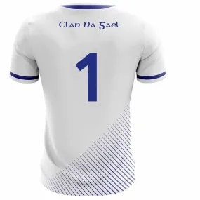 Mc Keever Clan Na Gael CLG Numbered Goalkeeper Jersey - Adult - White/Royal