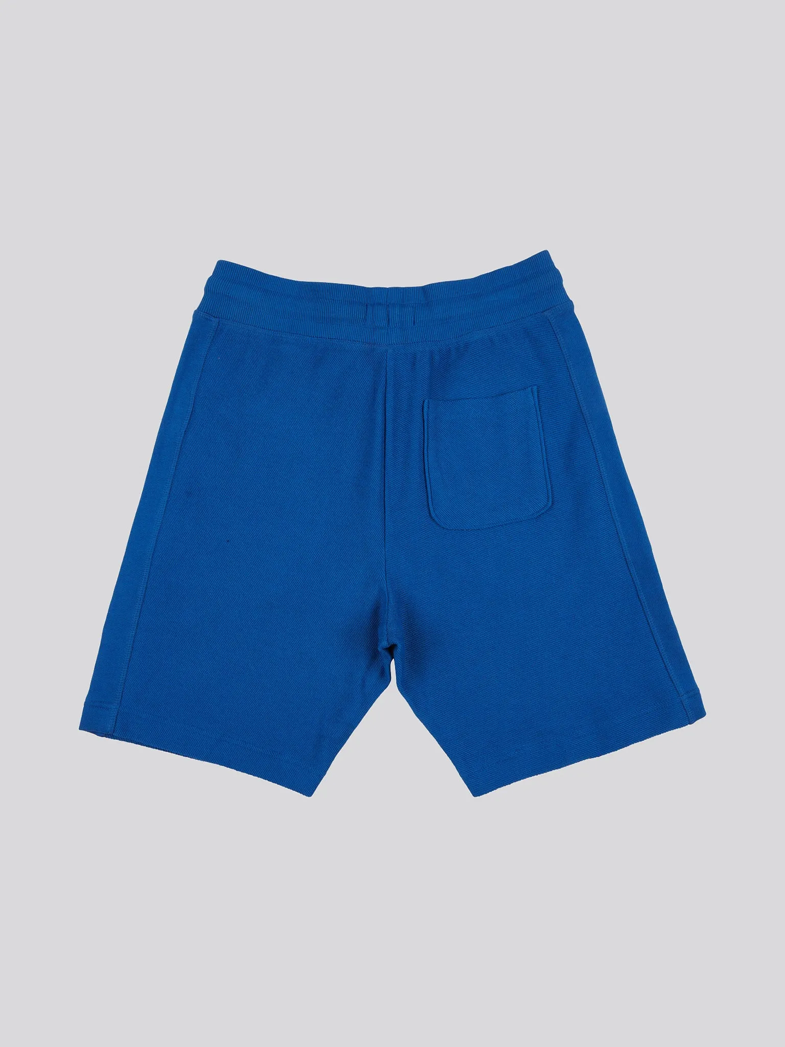 Mens Classic Fit Texture Reverse Shorts in Deja Vu Blue