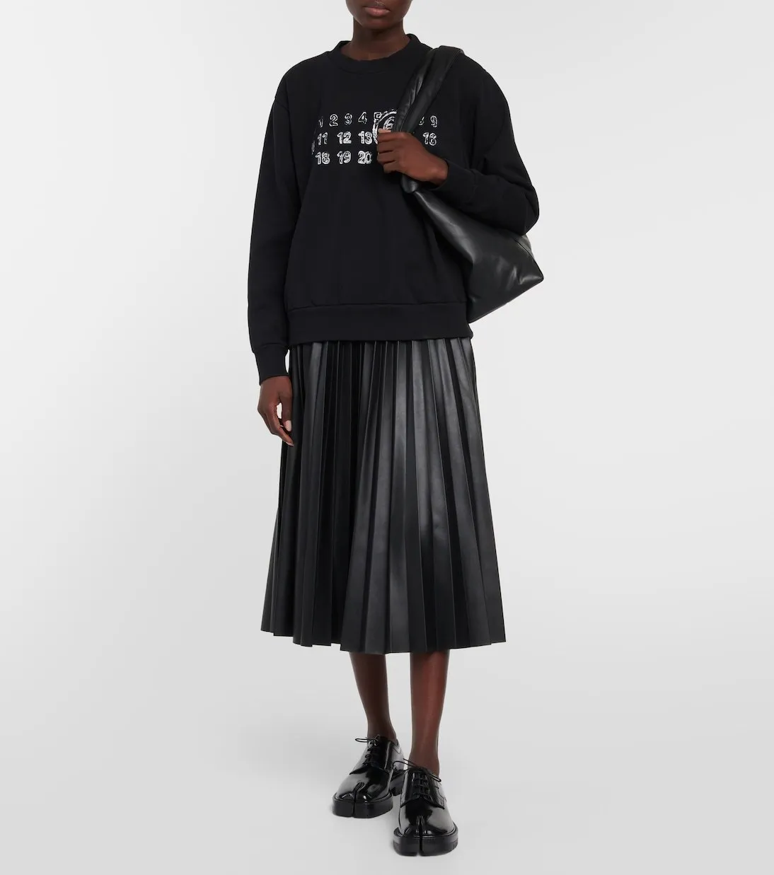 MM6 Maison Margiela  |Street Style Long Sleeves Cotton Logo Hoodies & Sweatshirts