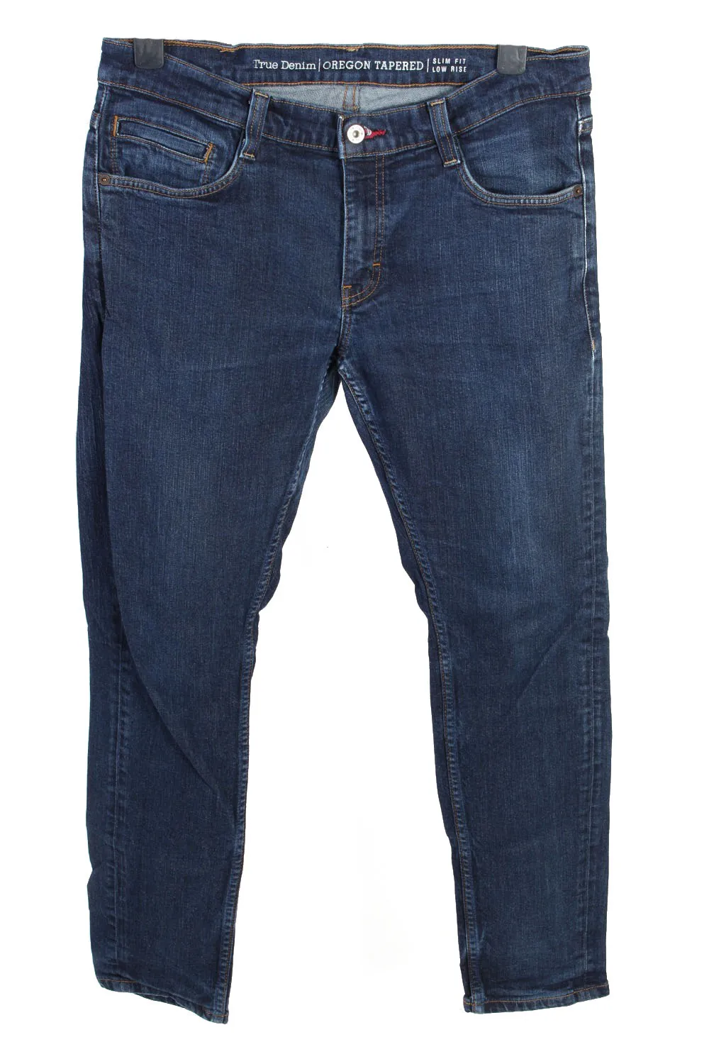 Mustang Mid Waist Straight Unisex Denim Jeans W33 L355 - Pepper Tree London