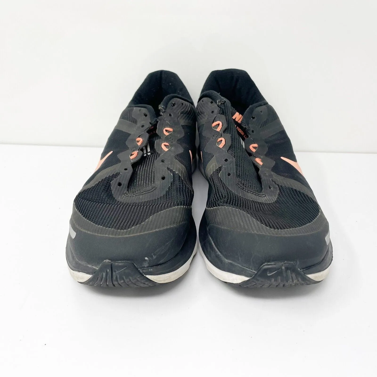 Nike Womens Dual Fusion X2 819318-060 Black Running Shoes Sneakers Size 8
