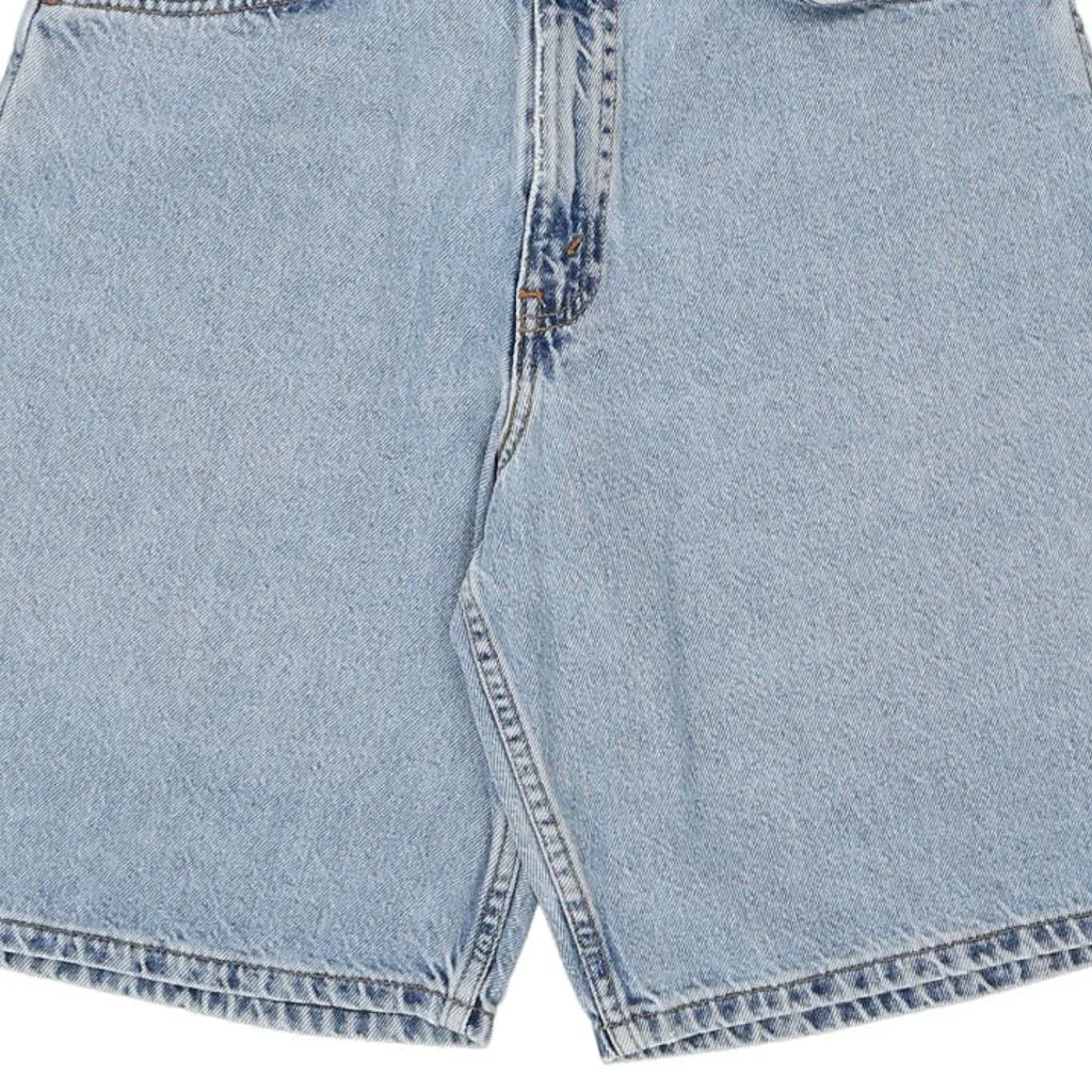 Orange Tab, 560 Levis Denim Shorts - 28W UK 8 Light Wash Cotton