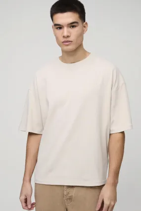 Oversized Boxy Embroidered Graphic T-Shirt