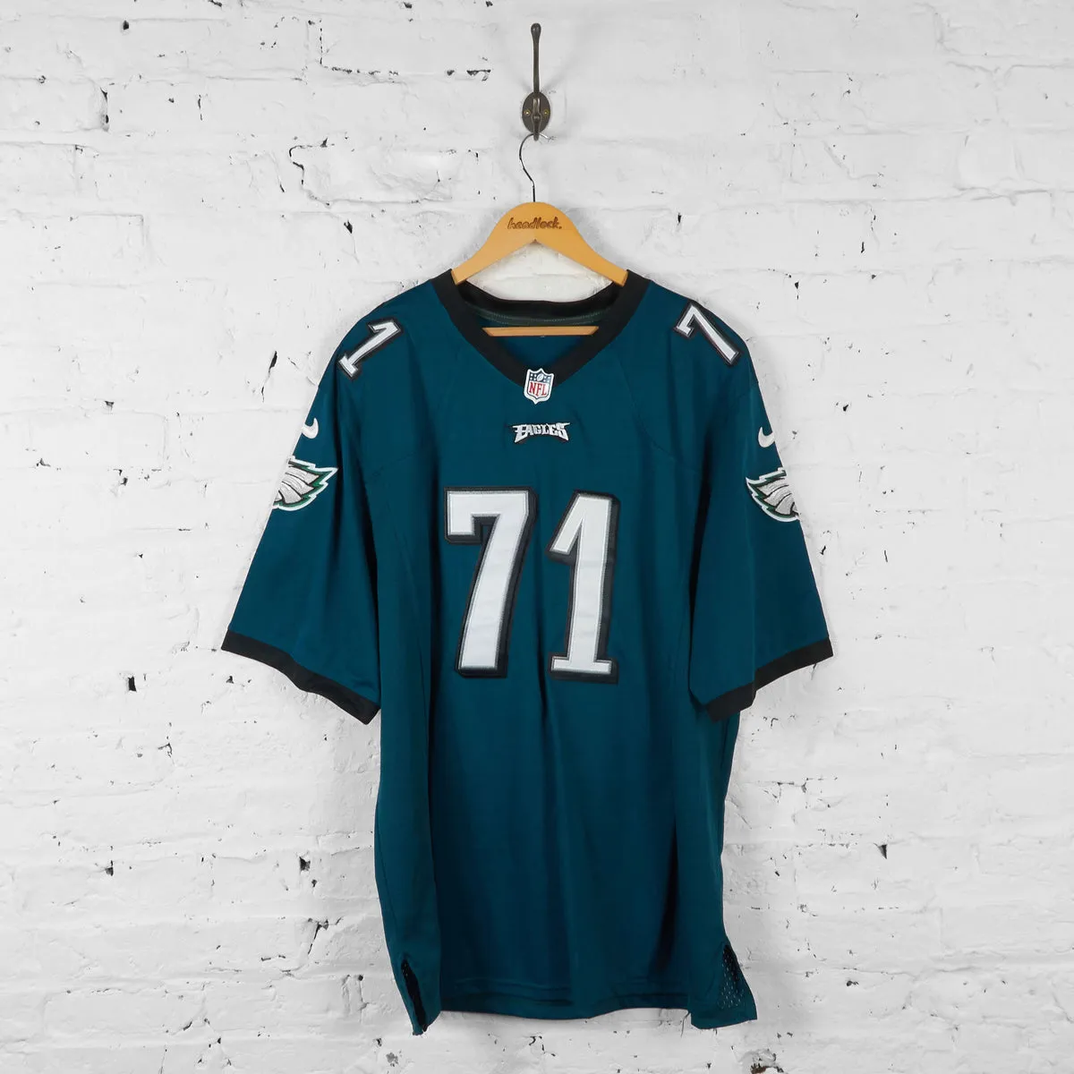Philadelphia Eagles Peters Nike American Football NFL Jersey - Green - XXXL