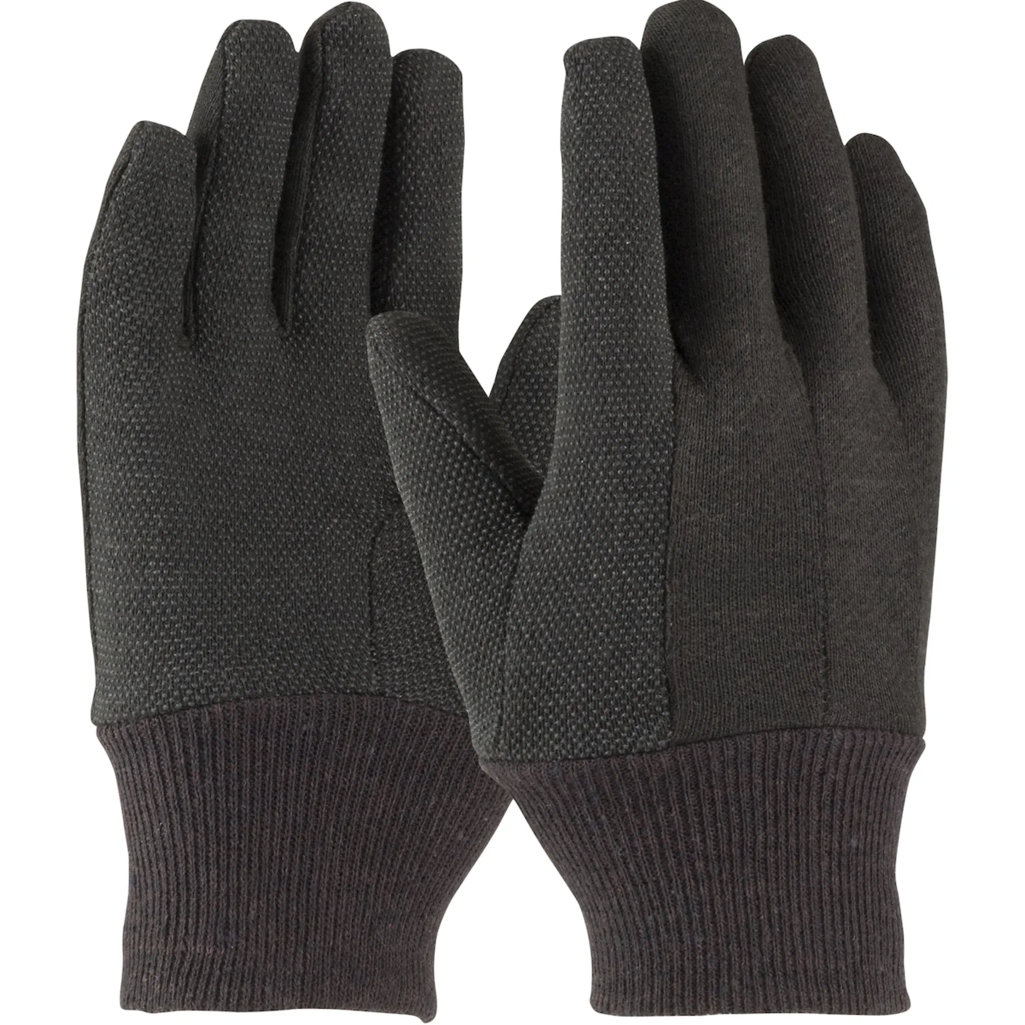 PIP 95-809PDC Regular Weight Polyester/Cotton Jersey Glove with PVC Dotted Grip, Ladies, Pair of 12