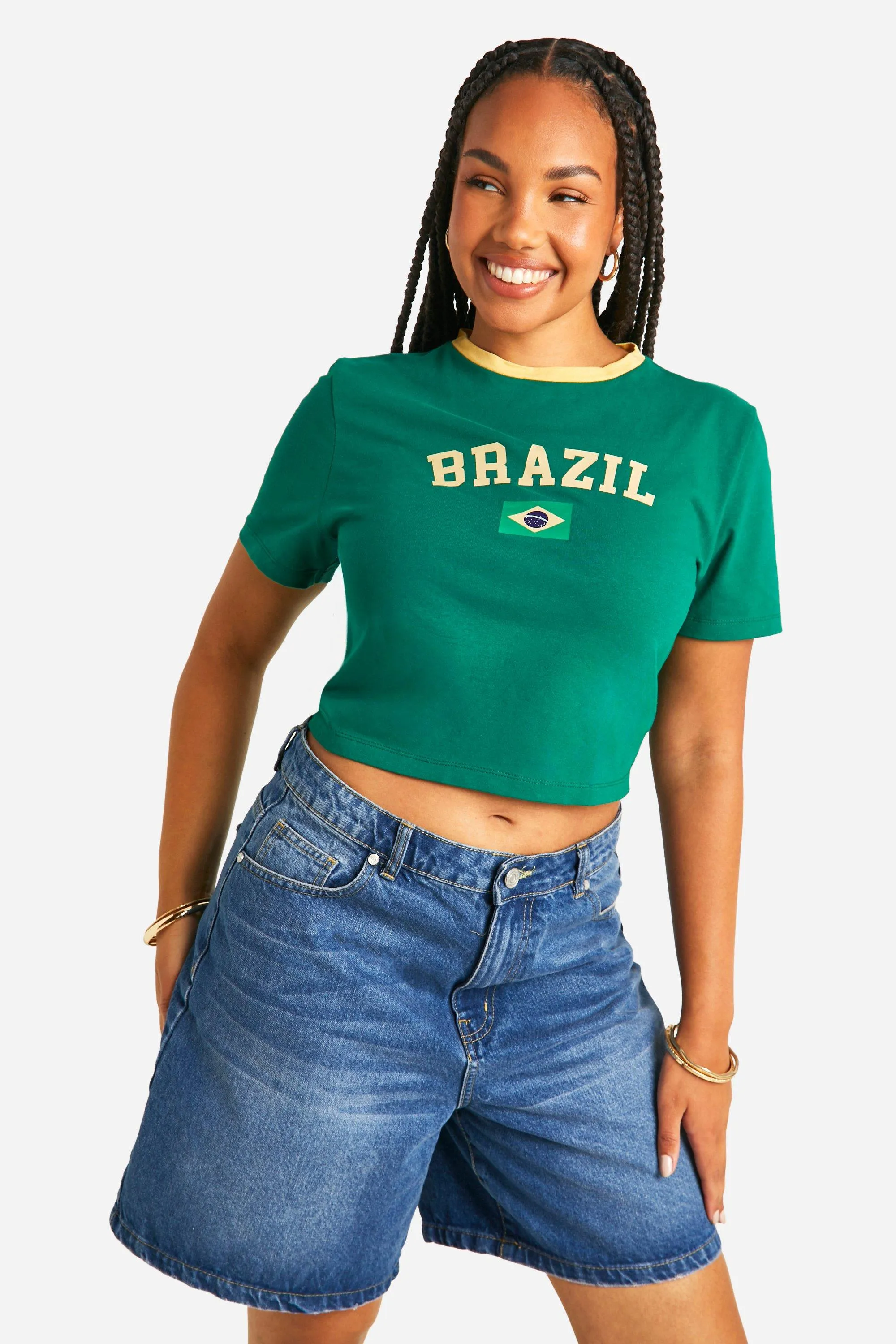 Plus Brazil Printed Baby T-shirt