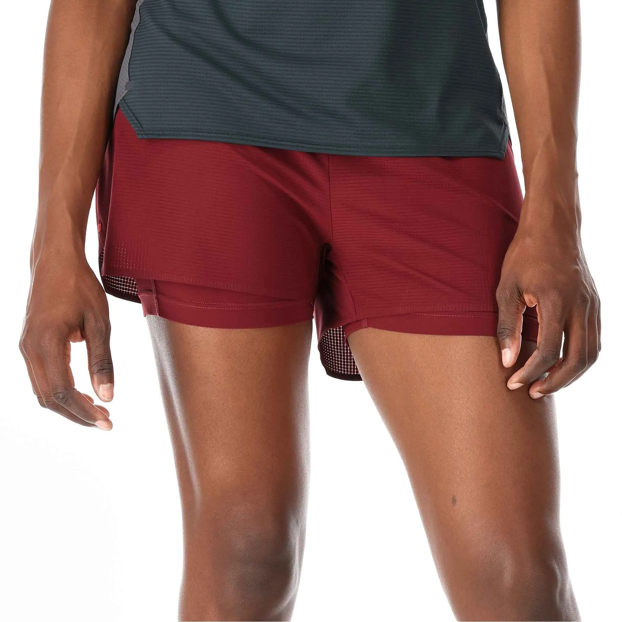 Rab  Women's Talus Ultra Running Shorts (with Inner Short Liner) Deep Heather