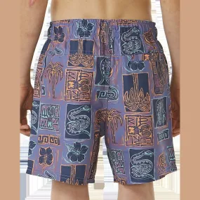 Rip Curl BOYS LOST ISLANDS TILE VOLLEY SHORTS IN MULTI COLOUR