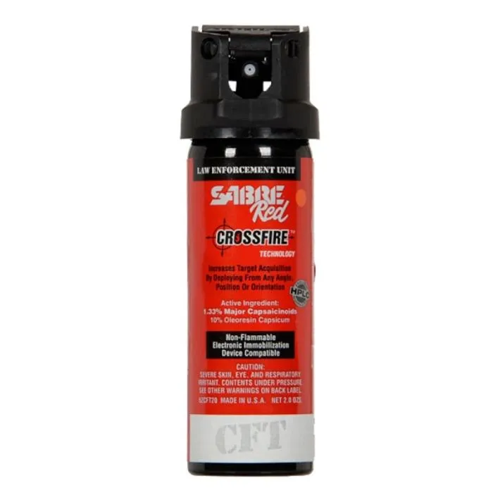 Sabre Red 52CFT20 MK-3.5 Crossfire Flip Top, Stream, 2.0 Oz, 1 Each