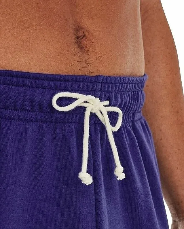 shorts Under Armour Rival Terry - 468/Sonar Blue/Onyx White - men´s