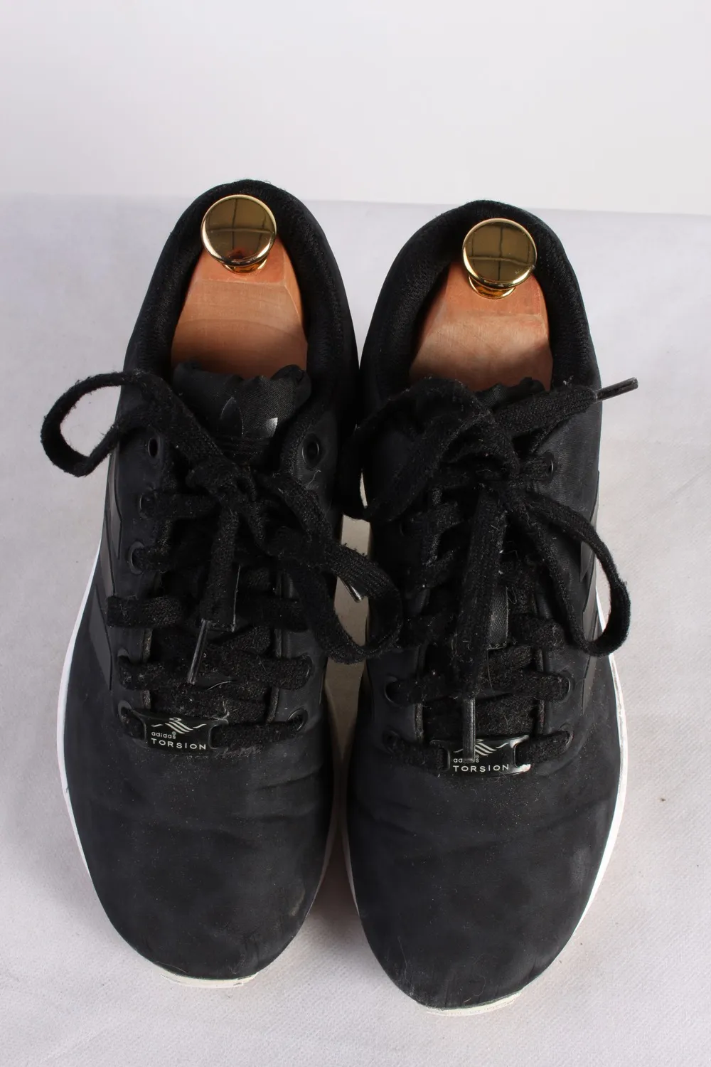 Vintage Adidas Torsion Sneakers Training Running Shoes Unisex UK 5 Black - Pepper Tree London