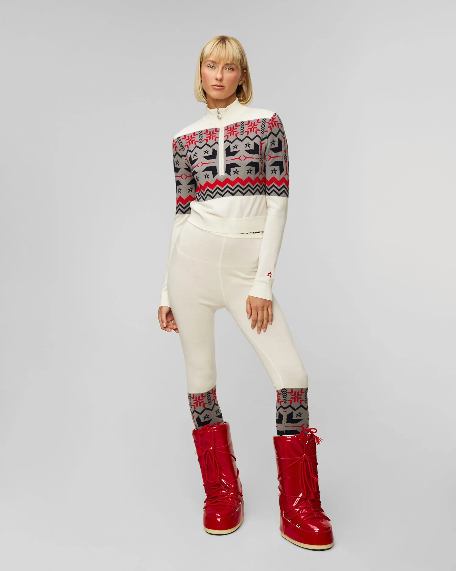 Women's wool leggings Perfect Moment Nordic W3000972-1707